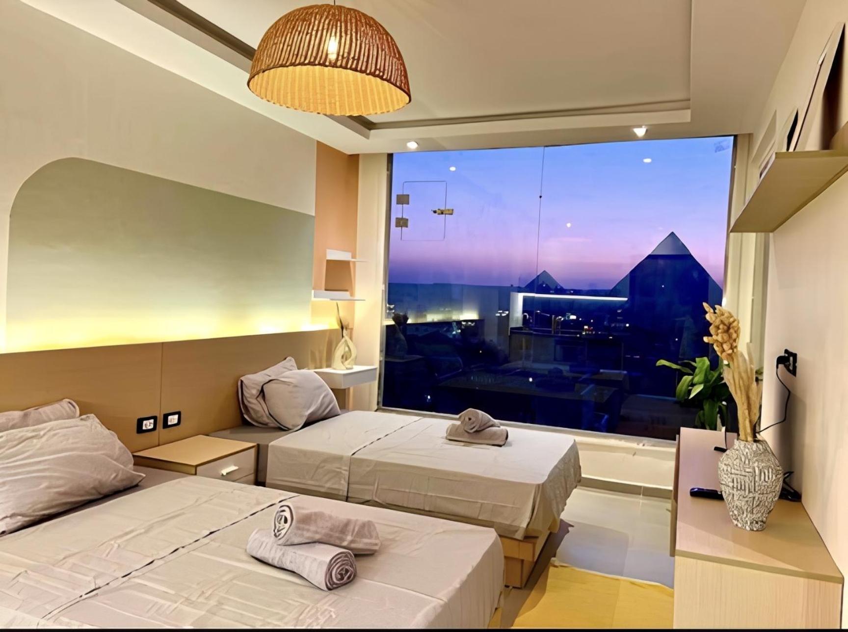 Middle East Pyramids Hotel Kafrat al Jabal Bagian luar foto