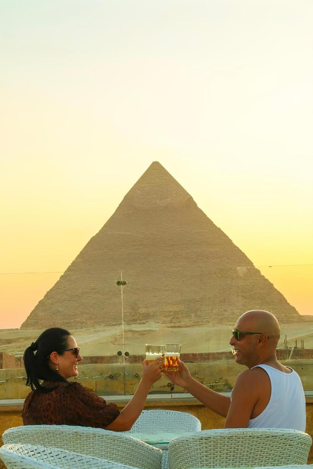 Middle East Pyramids Hotel Kafrat al Jabal Bagian luar foto