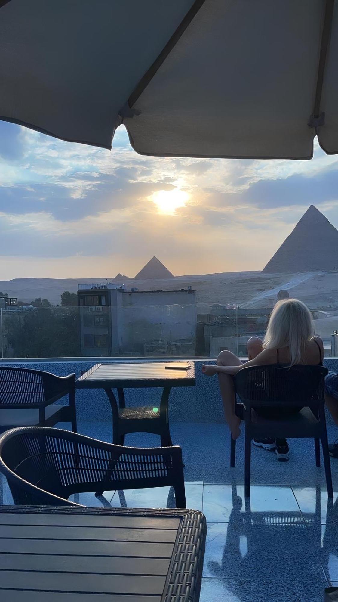 Middle East Pyramids Hotel Kafrat al Jabal Bagian luar foto